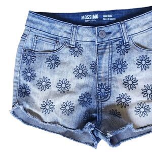 Mossimo Supply HighWaist Daisy Jean Shorts